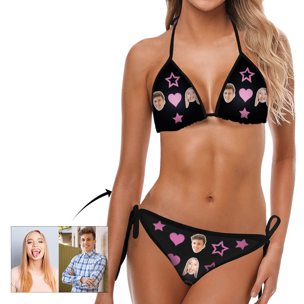 Personalized Bikini Sets Custom Bathing Suit Custom Swimming Suits Gifts for Girlfriend - Giftlab