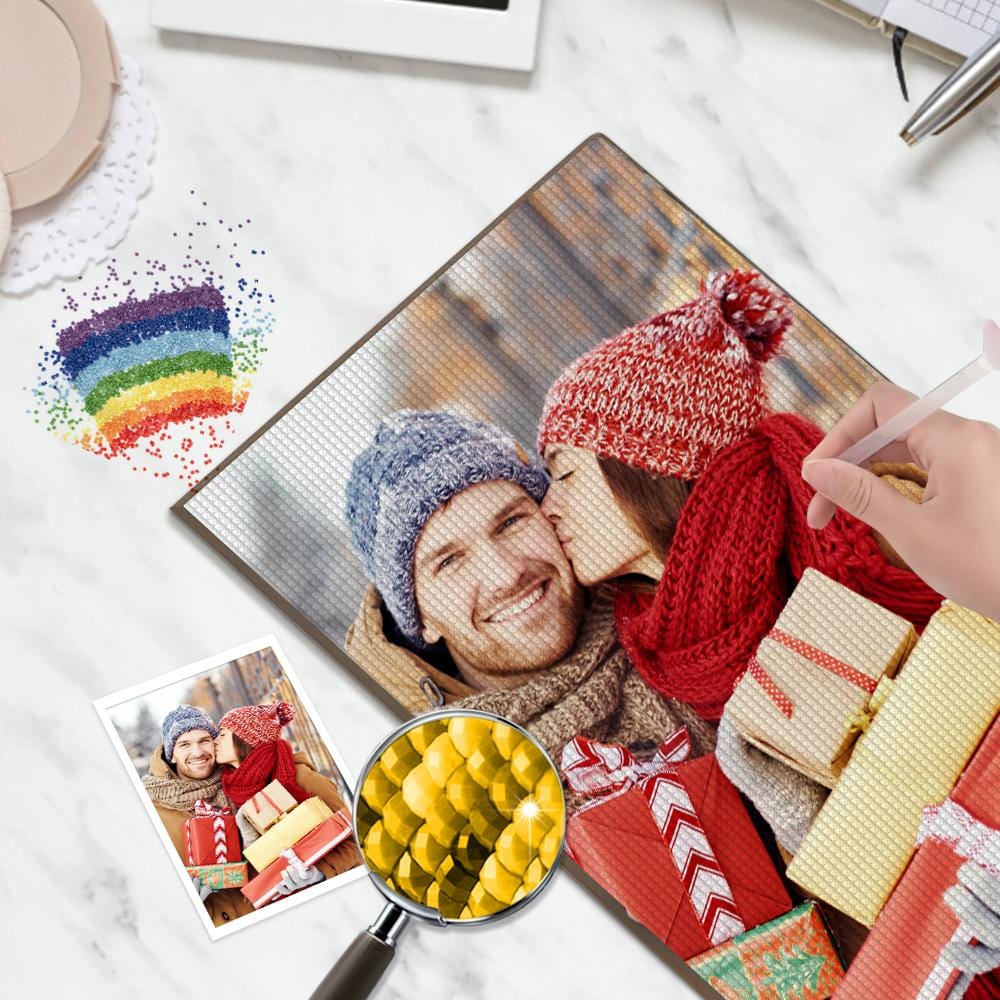 Custom Diamond Painting Kits Christmas Gifts for Him - 5 Sizes - Giftlab