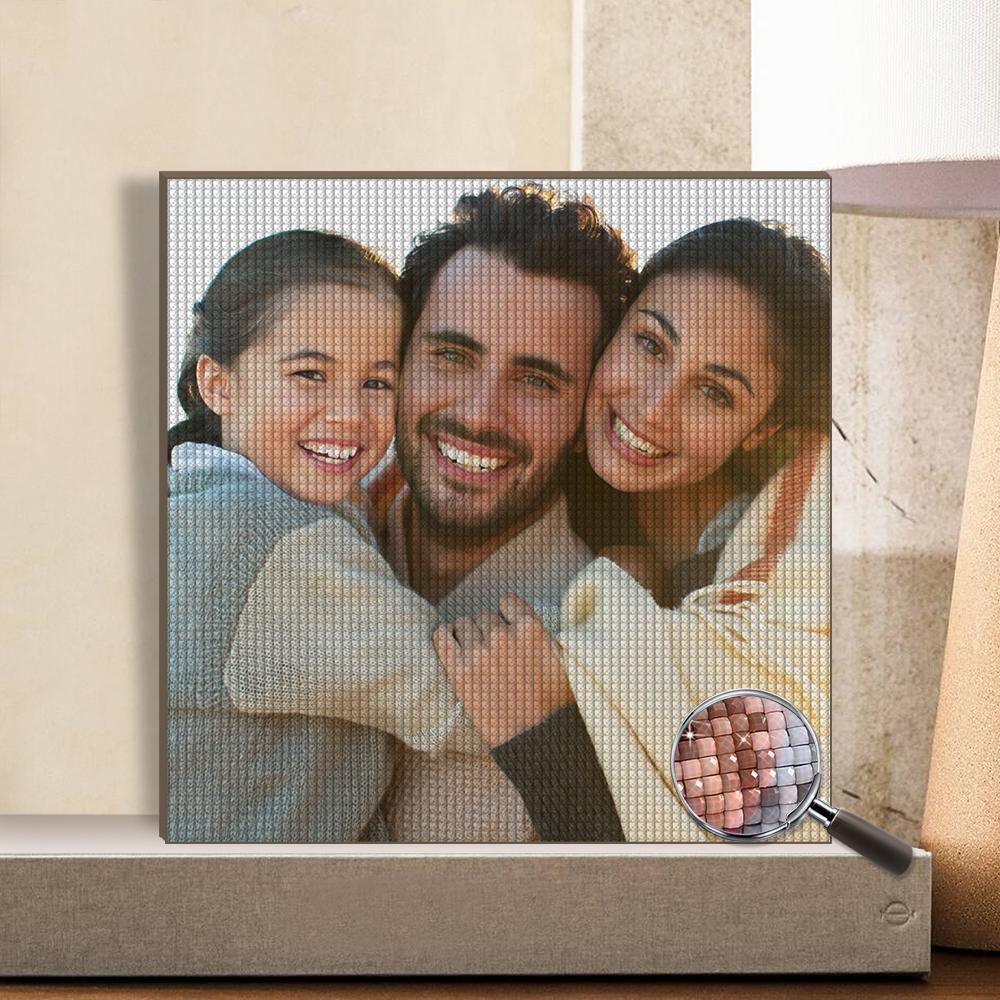 Father's Day Gift Custom Diamond Painting Gift For Dad - 5 Sizes - Giftlab