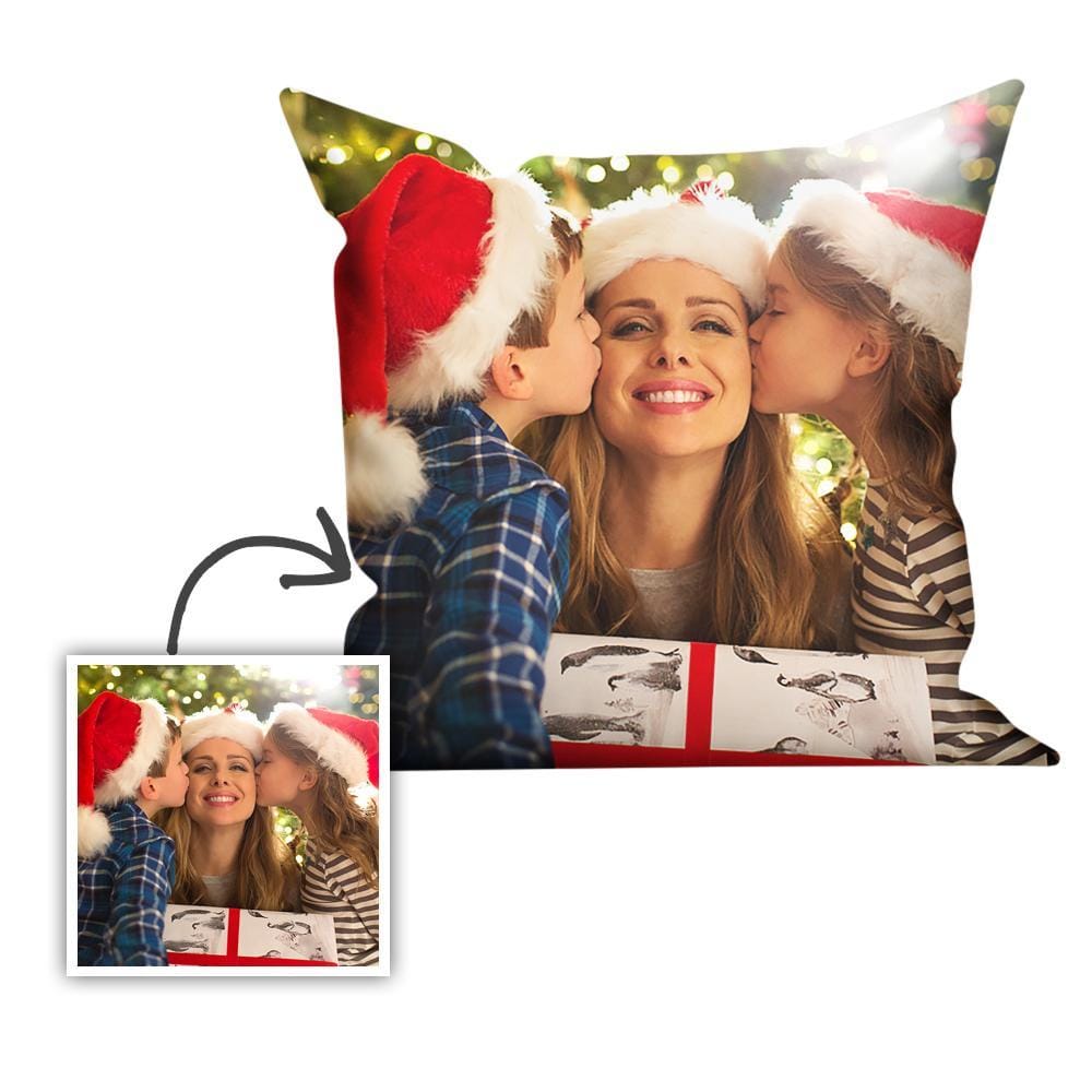 Custom Christmas Gifts Photo Pillow Family Gift - Giftlab
