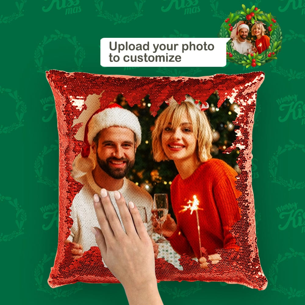 Christmas Gifts Magic Sequins Pillow - 15.75''*15.75'' - Giftlab
