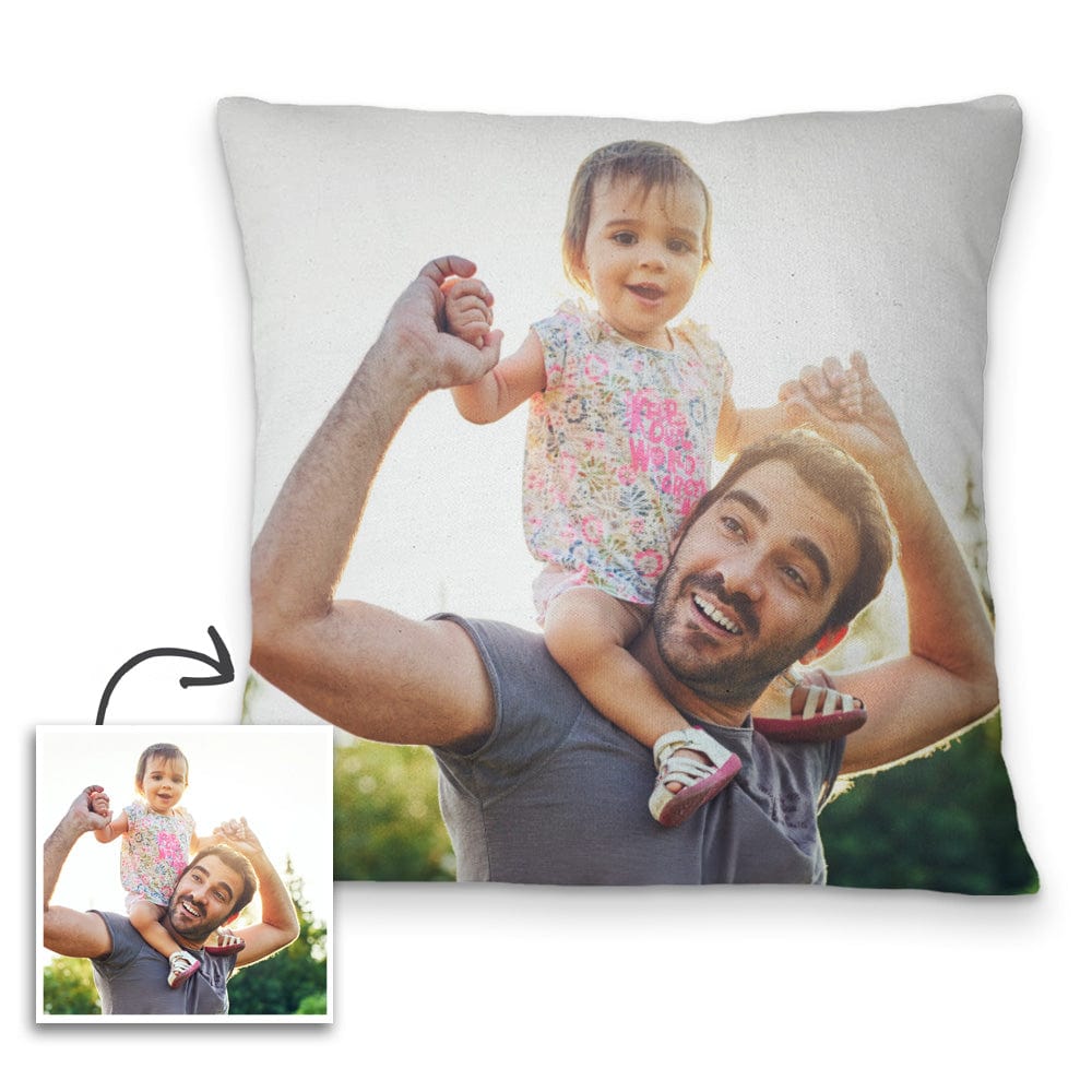 Custom Throw Pillow Photo Pillow Father's Day Gifts - Giftlab