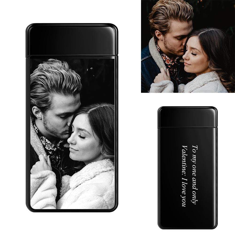 Personalized Photo Lighter Valentine's Day Gifts For Husband - Giftlab