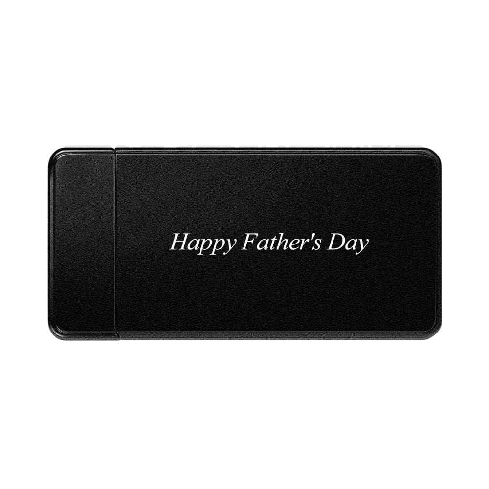 Father's Day Gift Custom Photo Lighter - "Super Dad" - Giftlab