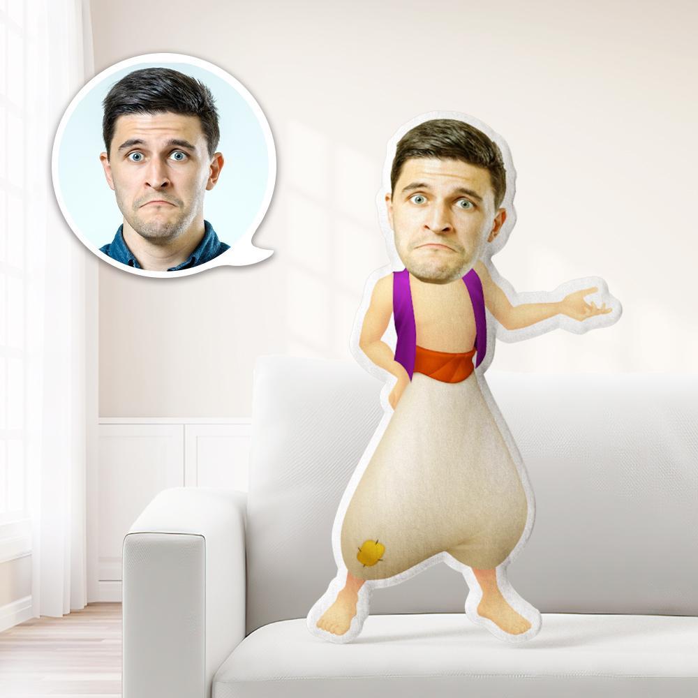 Photo Pillow Face Pillow Personalized Pillow Custom Pillow Minime Pillow Doll Aladdin - Giftlab