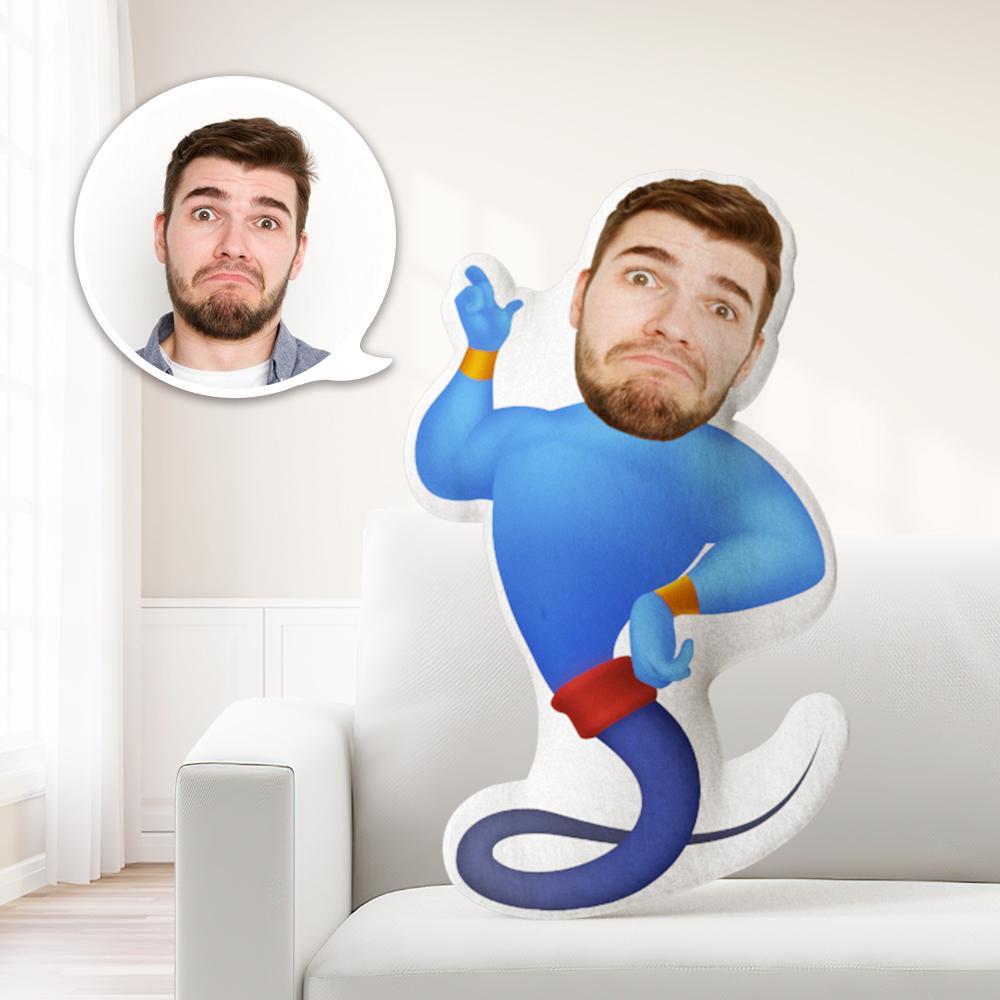 Photo Pillow Face Pillow Personalized Pillow Custom Pillow Minime Pillow Doll Genie Valentines Day Gift - Giftlab