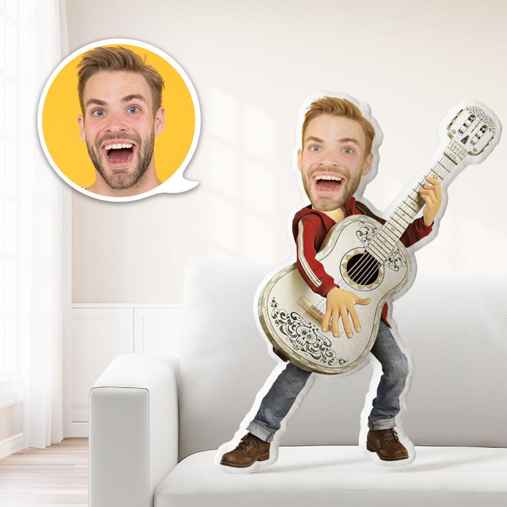 Photo Pillow Face Pillow Personalized Pillow Custom Pillow Minime Pillow Doll Miguel Valentines Day Gift - Giftlab