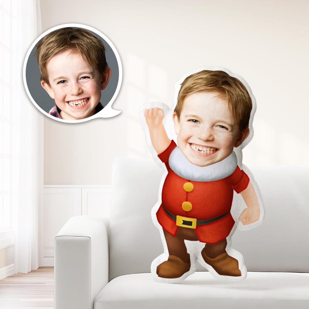Face Pillow Custom Pillow Minime Pillow Doll - Santa Gift For Kid - Giftlab