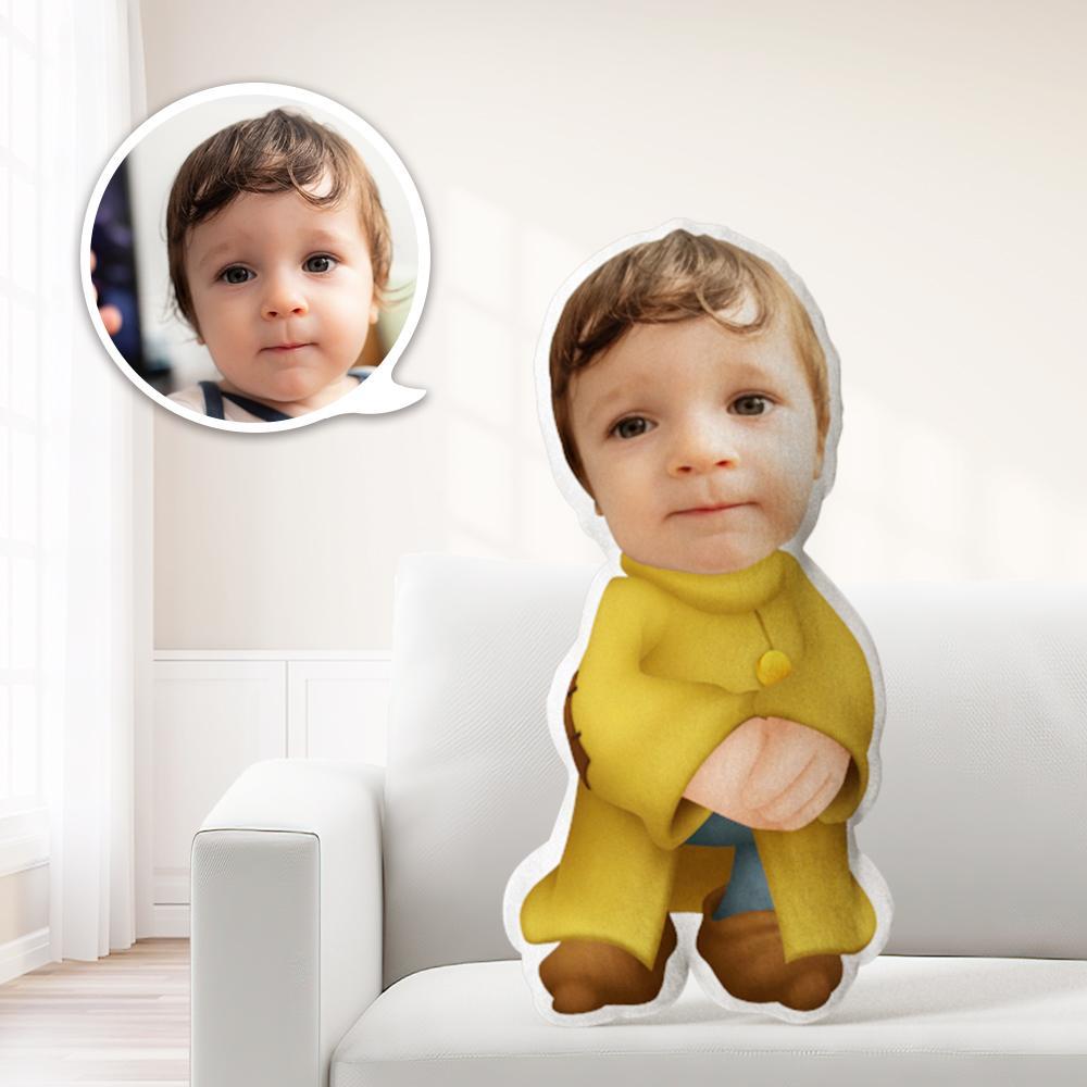 Photo Pillow Face Pillow Personalized Pillow Custom Pillow Minime Pillow Doll Bashfu Gift For Children - Giftlab