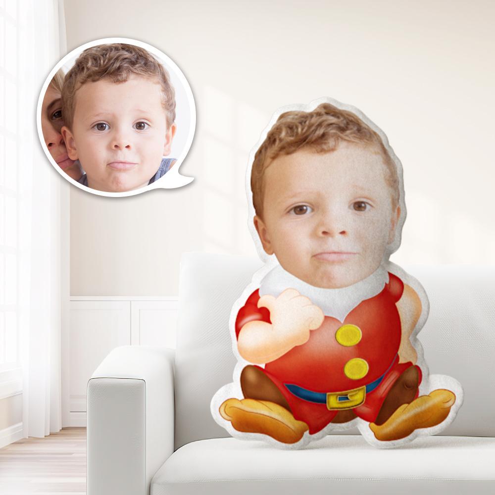 Photo Pillow Face Pillow Personalized Minime Pillow Doll Sneezy Gift For Kid - Giftlab