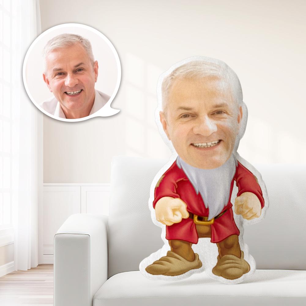 Photo Pillow Face Pillow Personalized Pillow Custom Pillow Minime Pillow Doll Grumpy - Giftlab