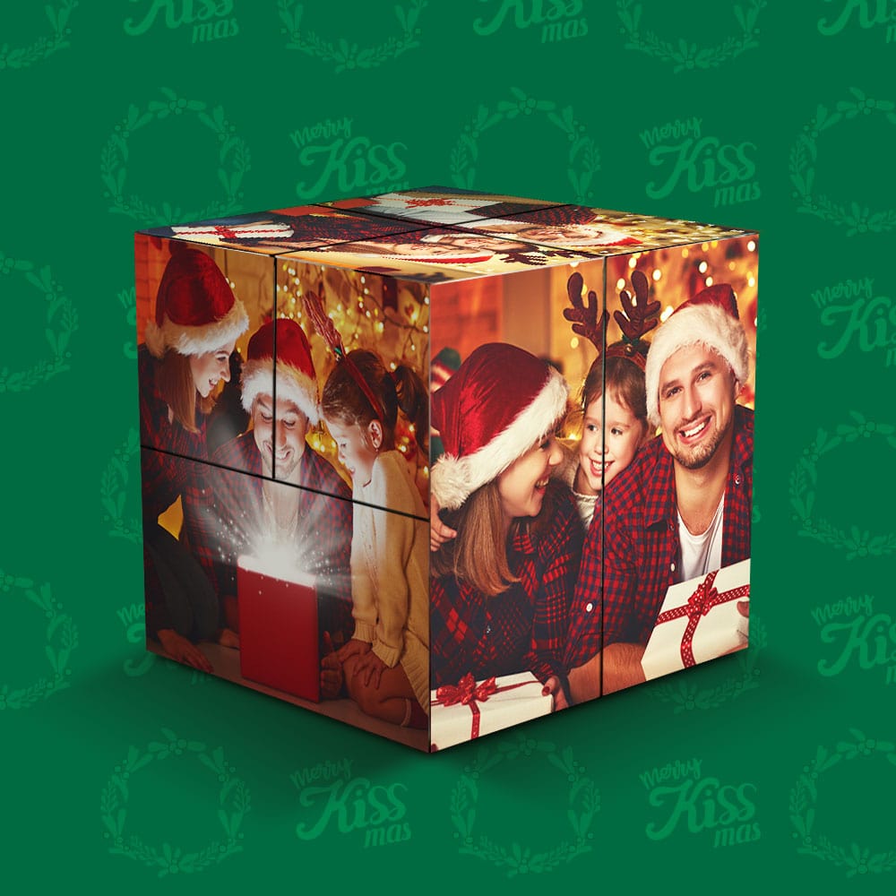 GiftLAB Magic Photo Cube Foldable Picture Cube Christmas Gift For Couple - Giftlab