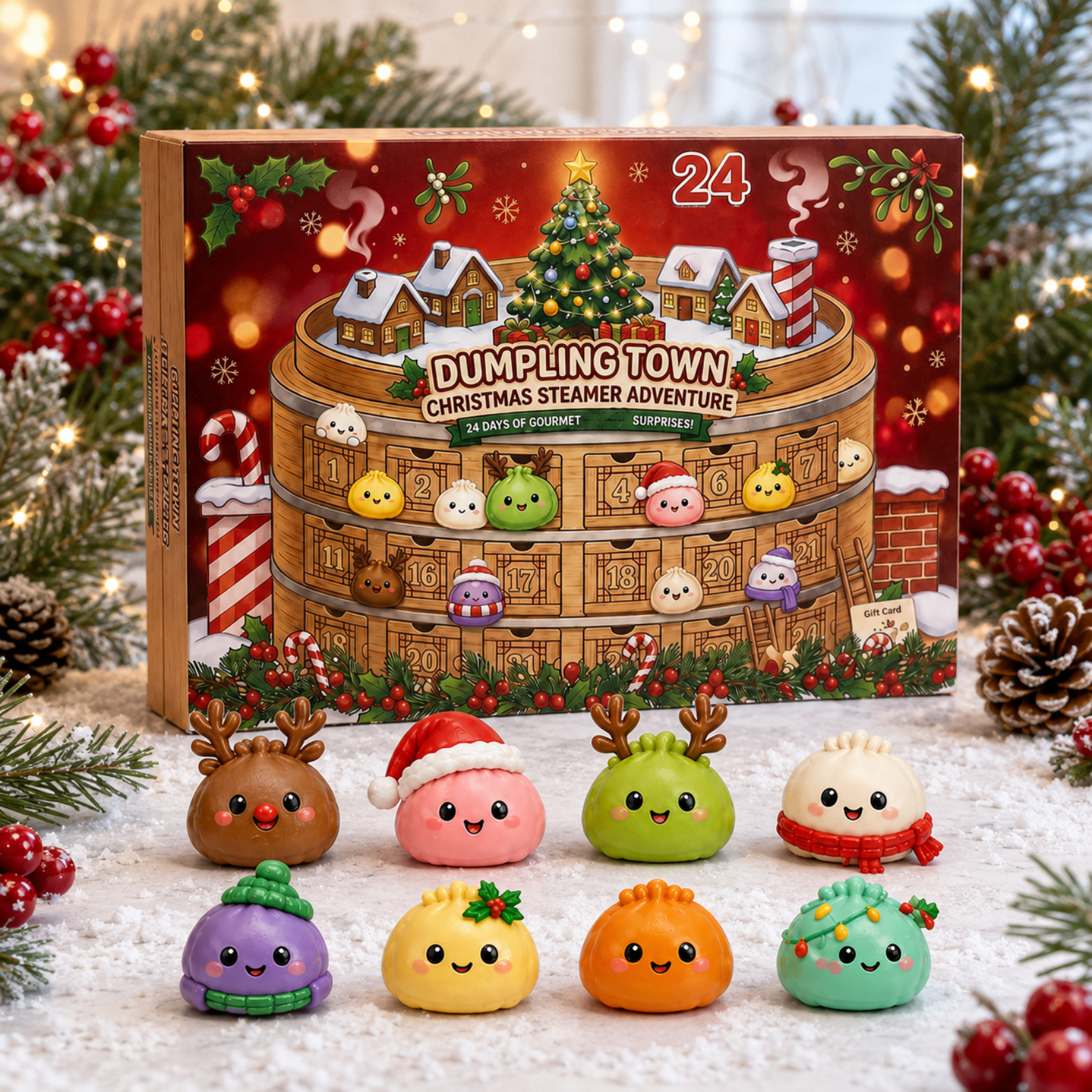 Christmas Countdown Squeeze Toy Blind Box Refill
