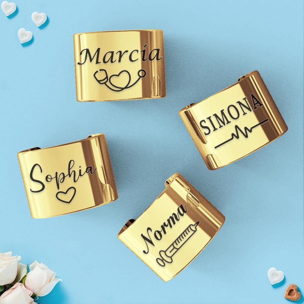 Custom Stethoscope ID Tag Personalized Stethoscope Tag Gift For Doctor - Giftlab