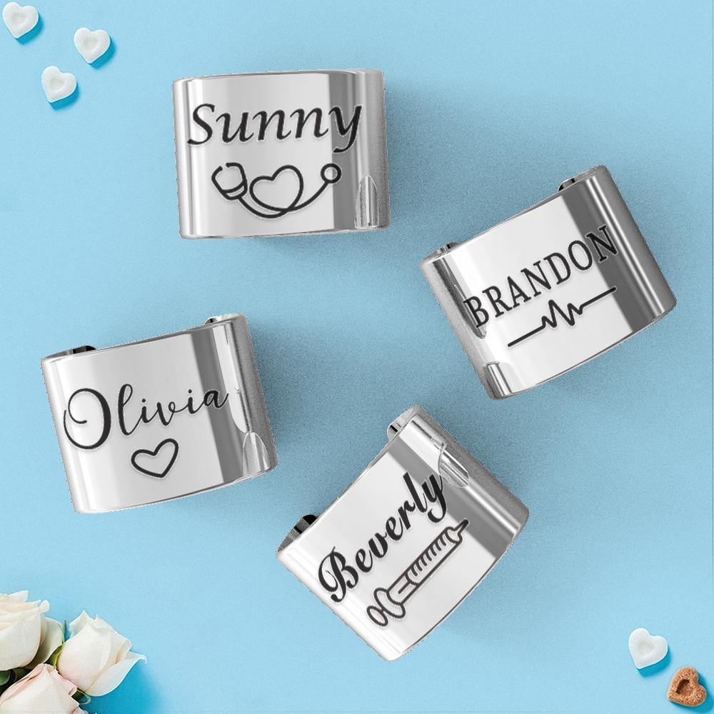 Custom Stethoscope ID Tag Stethoscope Name Tag Gift For Doctor - Giftlab