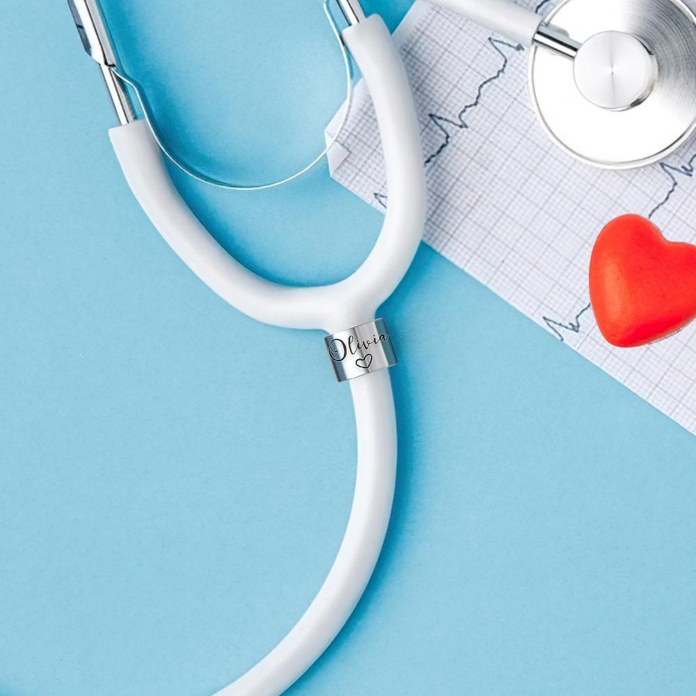 Custom Stethoscope ID Tag Stethoscope Name Tag Gift For Doctor - Giftlab