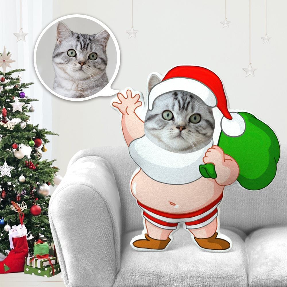 Pillow Pet Photo Pillow Gifts for Dog Lovers Chubby Santa Costume Christmas Gifts - Giftlab