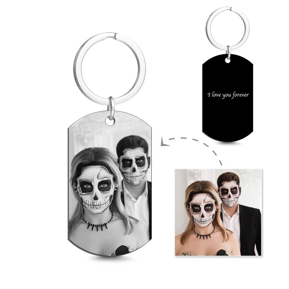 Halloween Gift Personalized Keychain Metal  Keychain - Giftlab