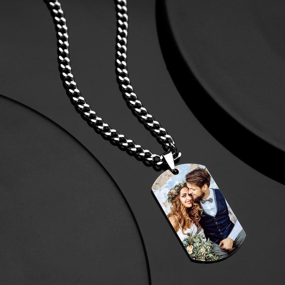 Spotify Necklace Personalized Music Code Photo Necklace Gift For Her - Giftlab