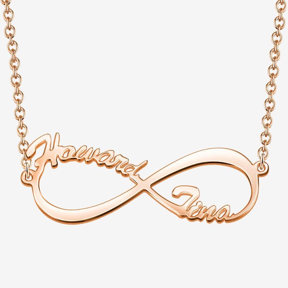 Infinite Name Necklace Long Distance Gifts Anniversary Gifts For Girlfriend - Giftlab