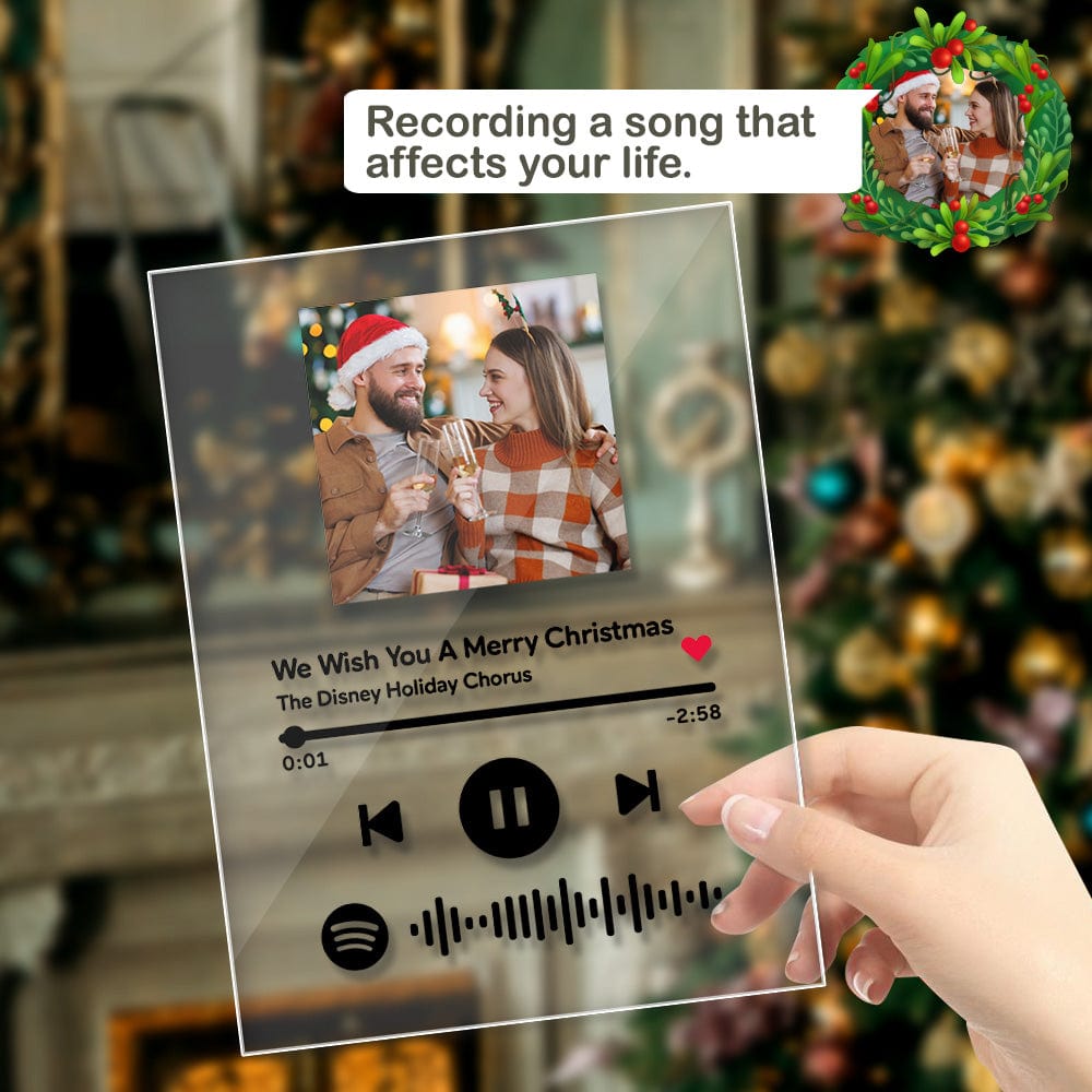 Christmas Gifts Personalized Spotify Plaque - Buy 1 Get 1 Free - Giftlab