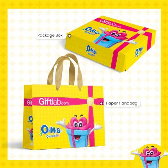 OH MY GIFT! Giftlab Handbag & Package Box - Horizontal