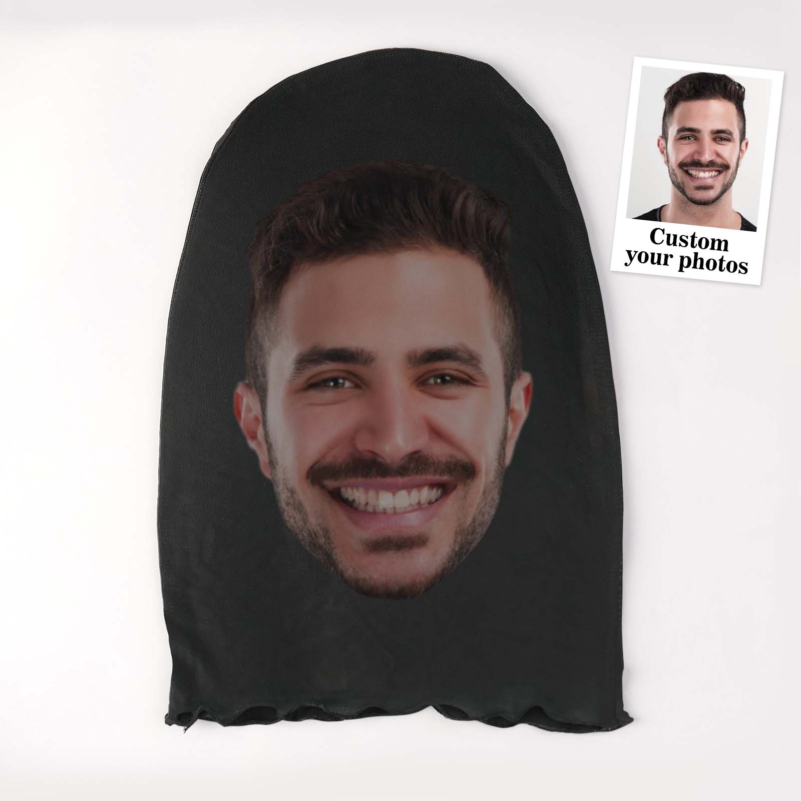 Custom Face 3D Spoof Mask Personalized Cosplay Funny Mask Performance Mask for Party Halloween Gifts