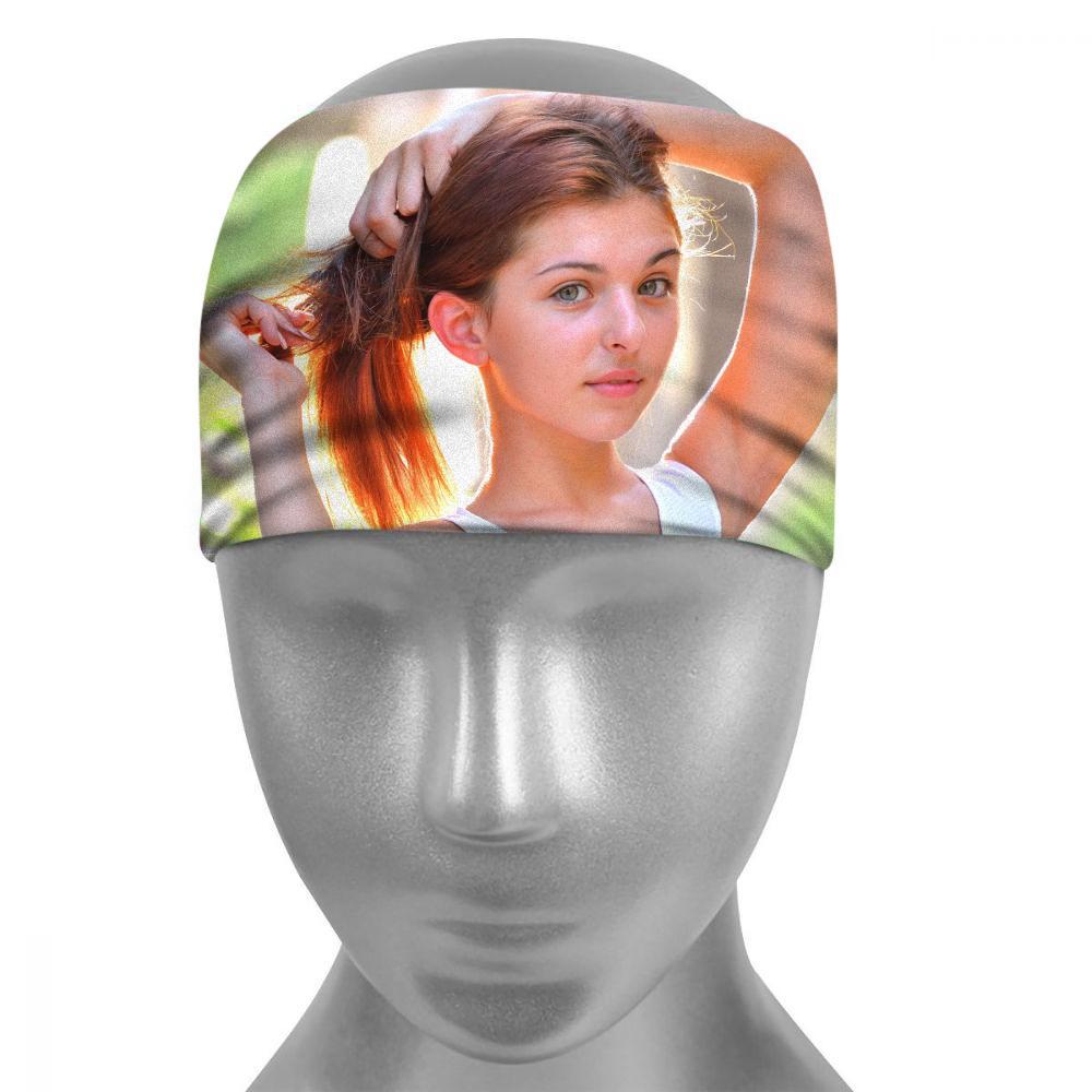 Personalized Sports Sweatband Photo Sweatbands Running Sweatband Yoga Sweatband Valentine's Day Gifts for Girlfriend - Giftlab