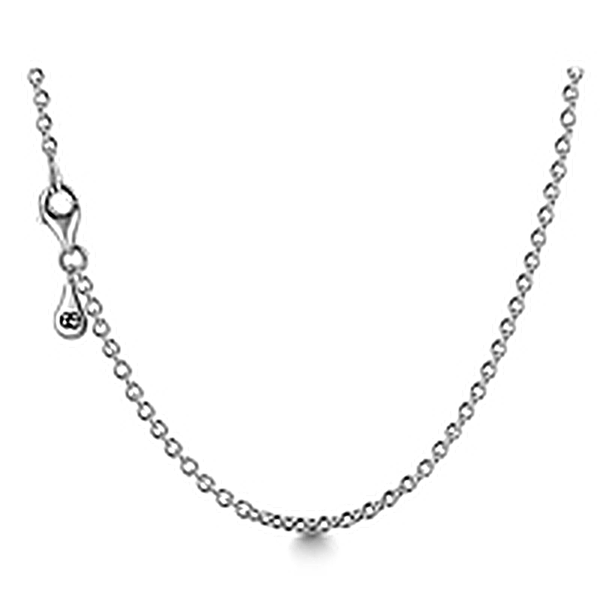 Simple Bead Chain Necklace Silver Gifts For Him - Giftlab