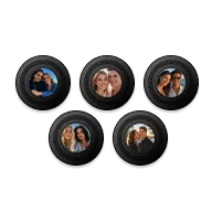 Personalized Mini Record Player with Custom Photo & Song - Unique Musi