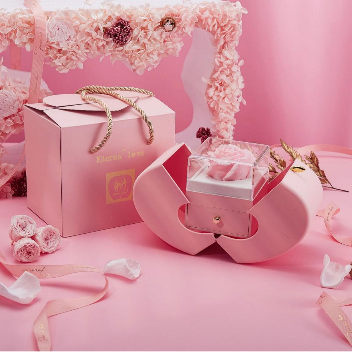 Apple Rose Jewelry Box