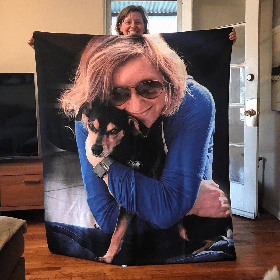 Custom Photo Blanket Anniversary Gifts - Giftlab