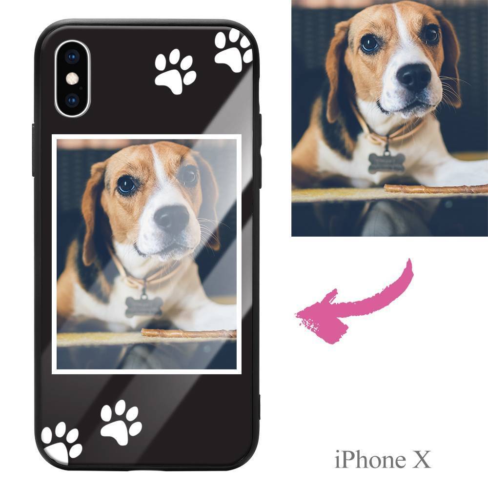 iPhoneX Custom Dog Photo Protective Phone Case - Giftlab
