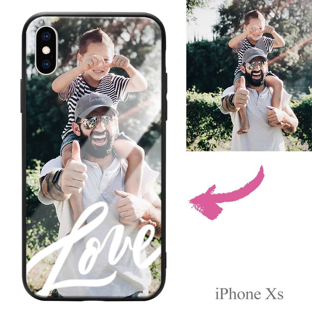 iPhoneXs Custom Love Photo Protective Phone Case - Giftlab