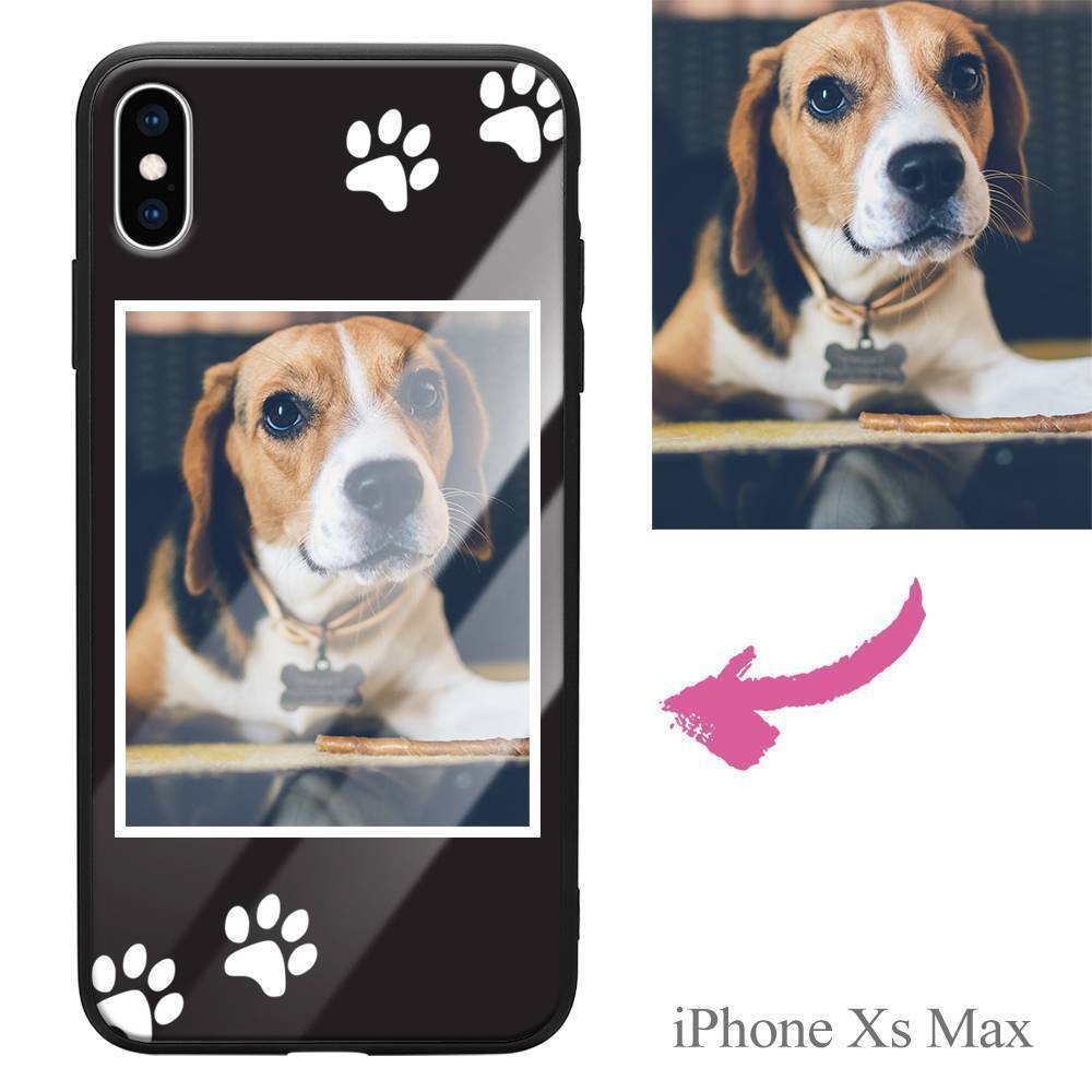 iPhoneXs Max Custom Dog Photo Protective Phone Case - Giftlab