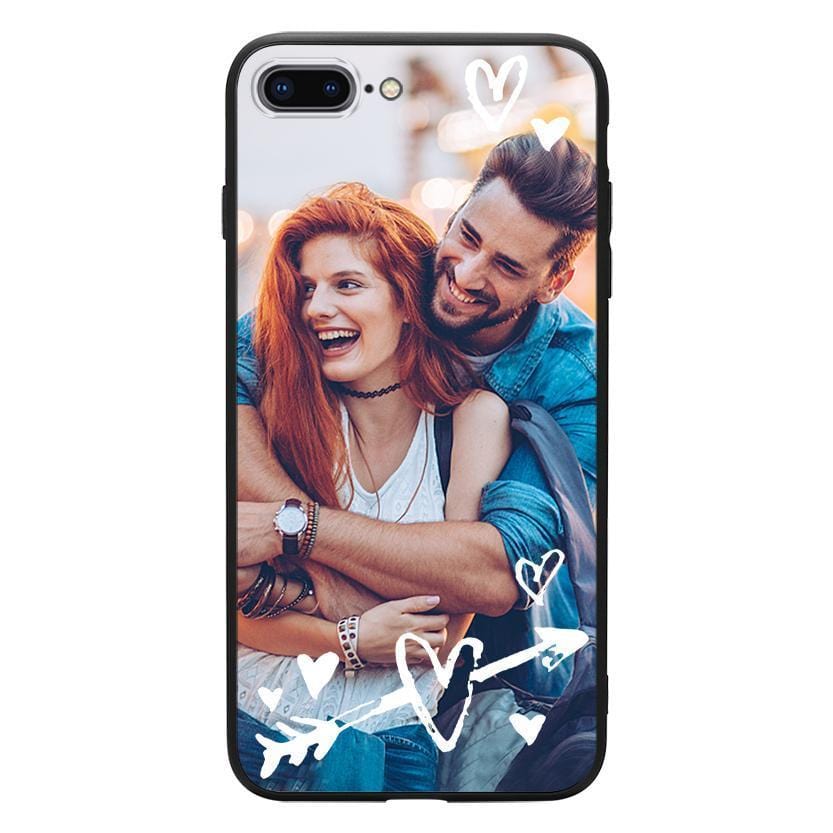 Custom Arrow & Hearts iPhone Case - Giftlab