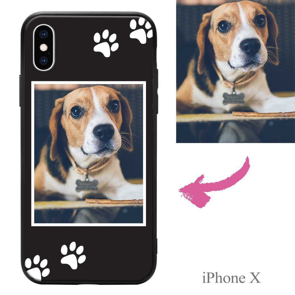 iPhoneX Custom Dog Photo Protective Phone Case - Giftlab