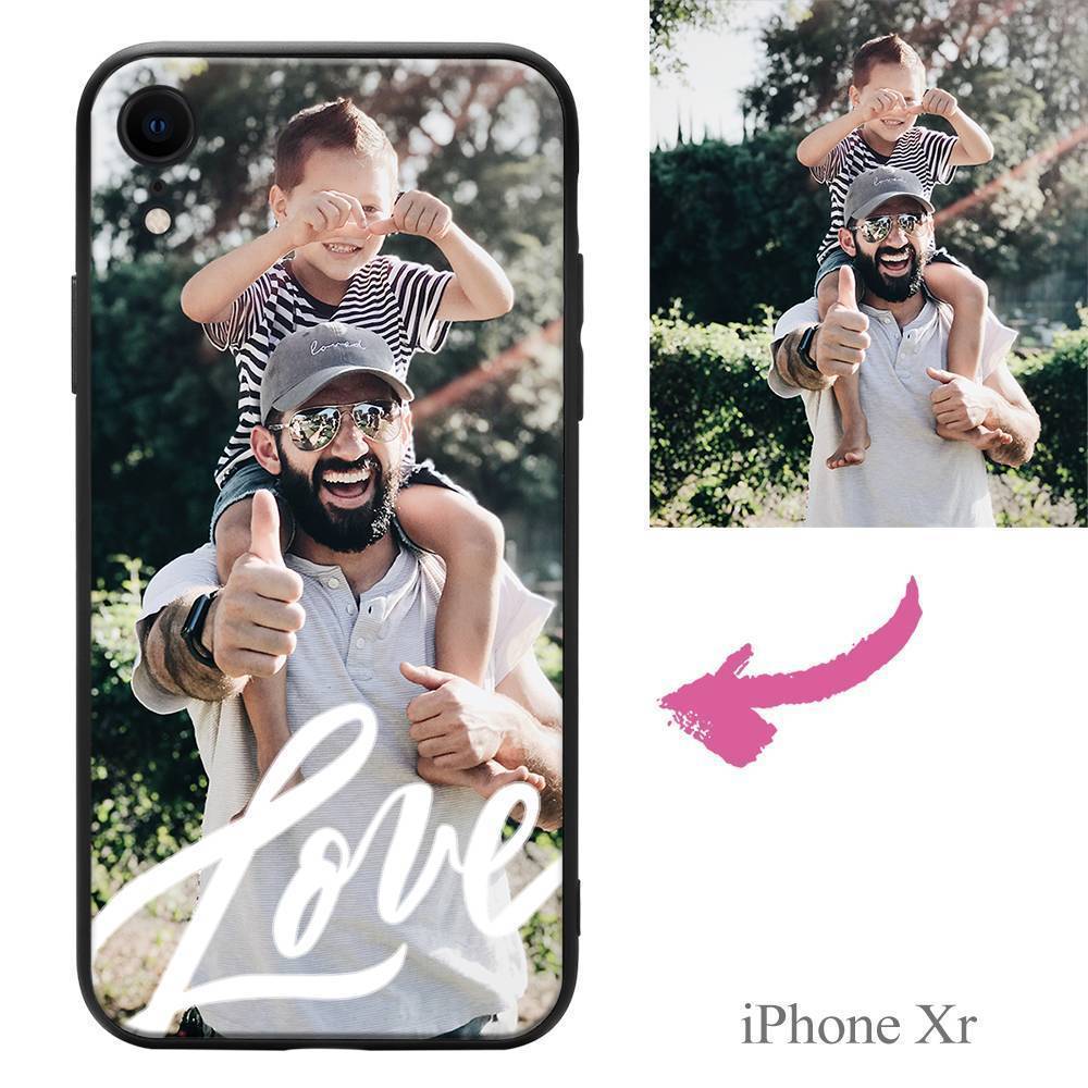 iPhoneXr Custom Love Photo Protective Phone Case - Giftlab