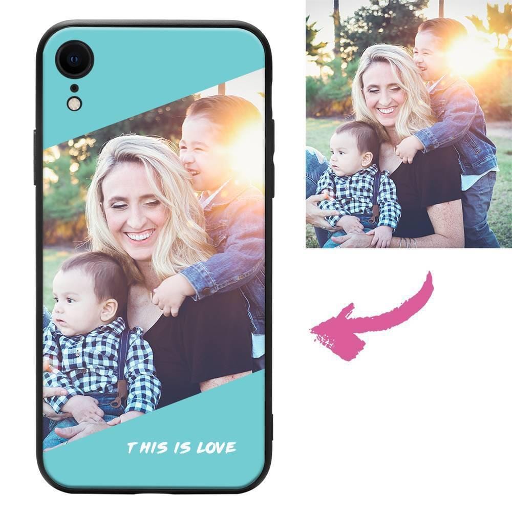 iPhoneXr Custom This Is Love Photo Protective Phone Case - Giftlab