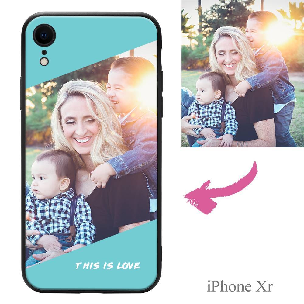 iPhoneXr Custom This Is Love Photo Protective Phone Case - Giftlab