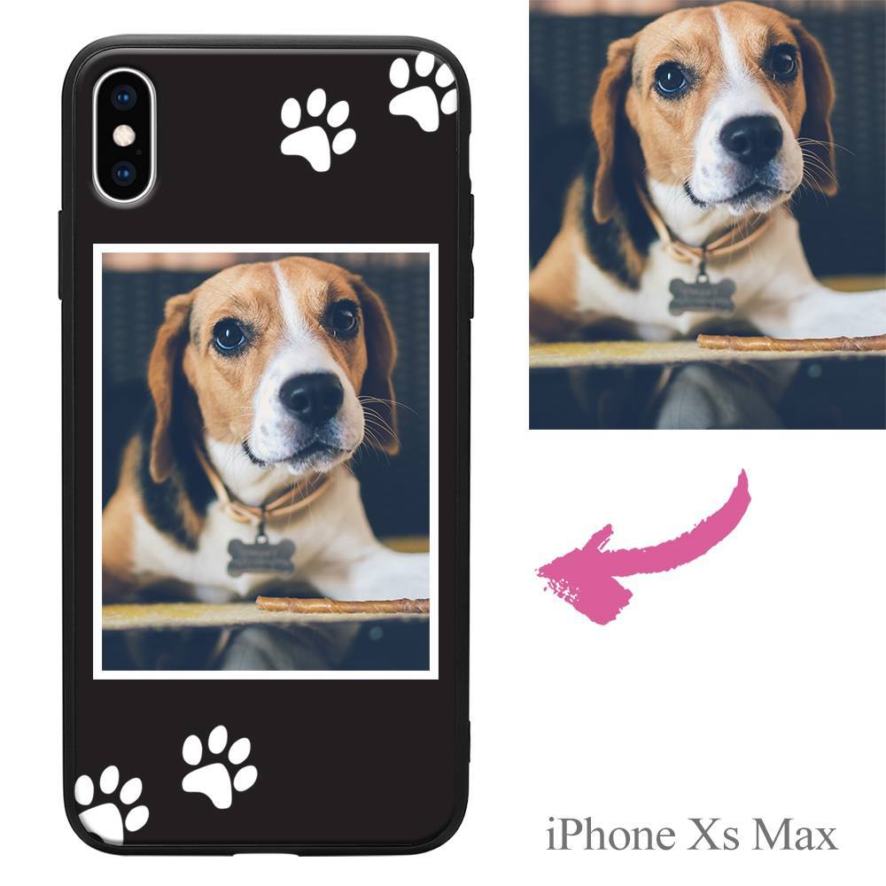 iPhoneXs Max Custom Dog Photo Protective Phone Case - Giftlab