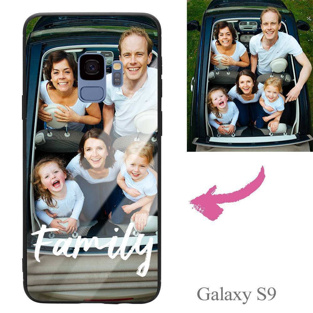 Galaxy S9 Custom We Are Family Photo Protective Phone Case - Giftlab