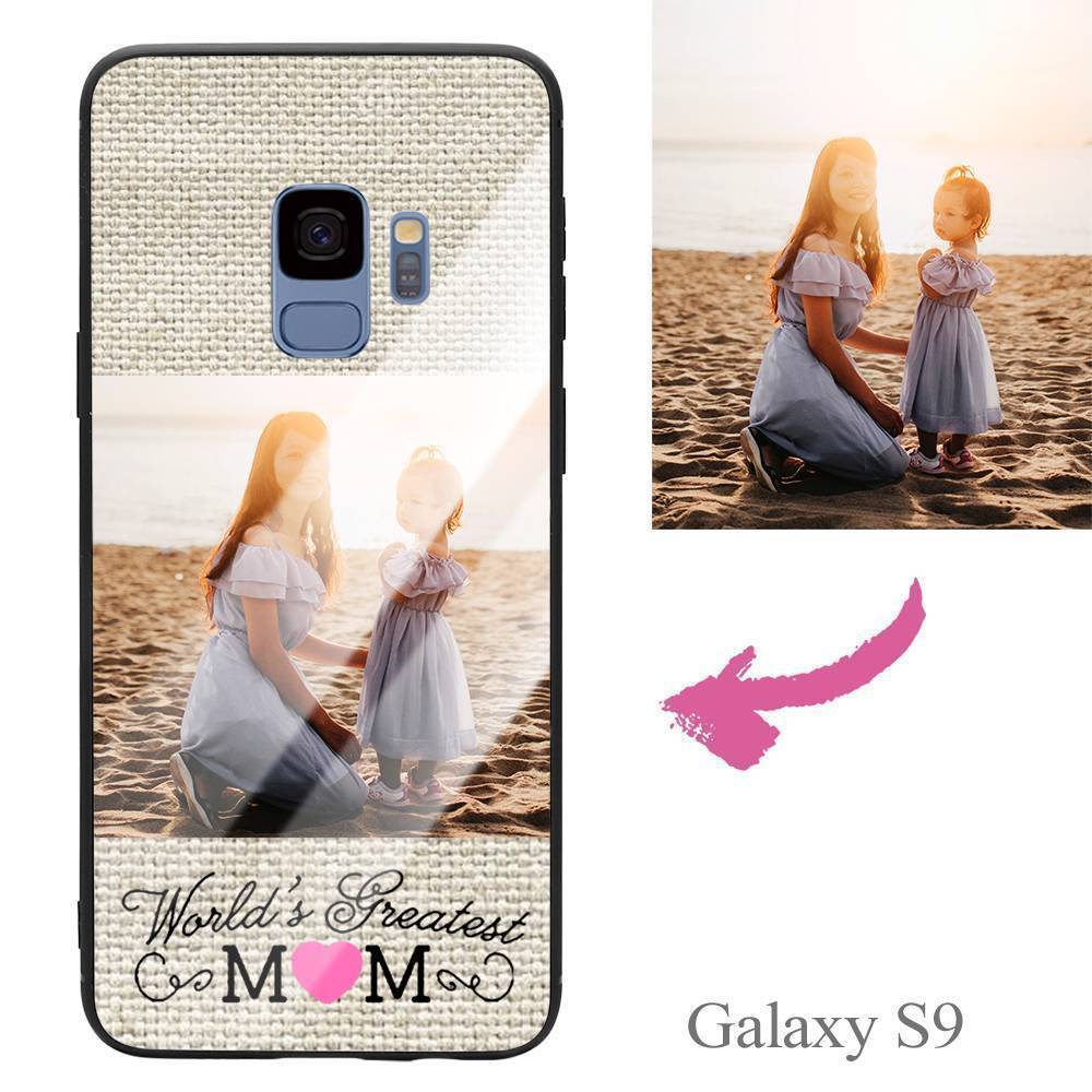 Galaxy S9 Custom Mom Photo Protective Phone Case - Giftlab