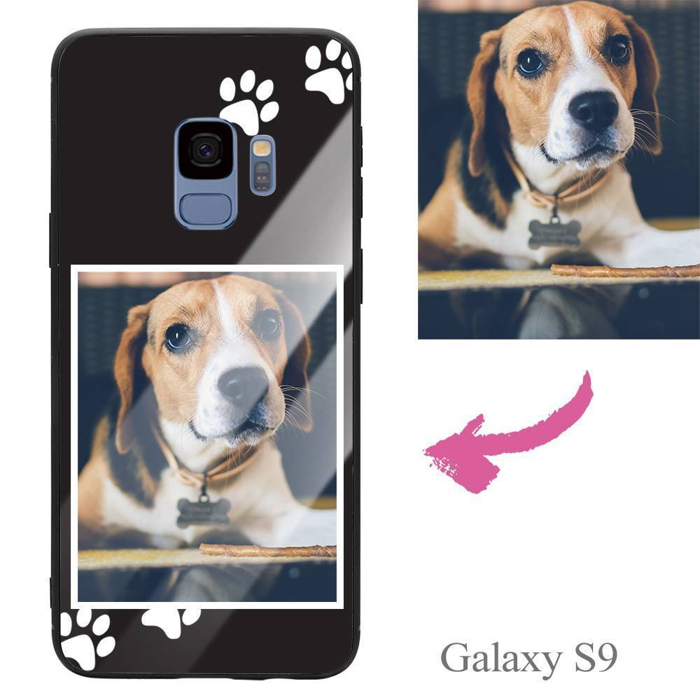 Galaxy S9 Custom Dog Photo Protective Phone Case - Giftlab