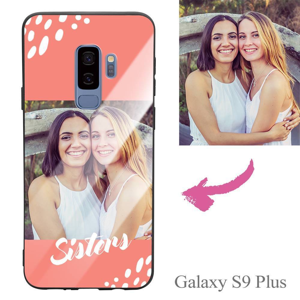Galaxy S9 Plus Custom Sisters Photo Protective Phone Case - Giftlab