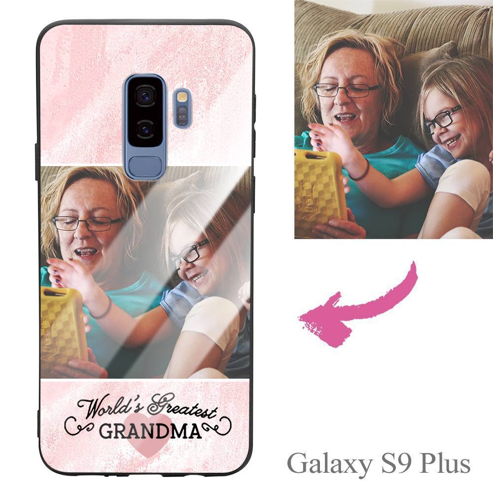 Galaxy S9 Plus Custom Grandma Photo Protective Phone Case - Giftlab