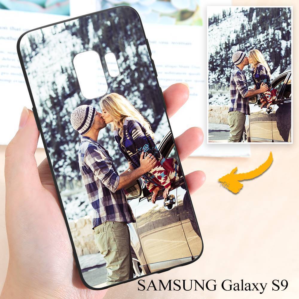 Samsung Galaxy S9 Custom Phone Case-Black Edge - Giftlab
