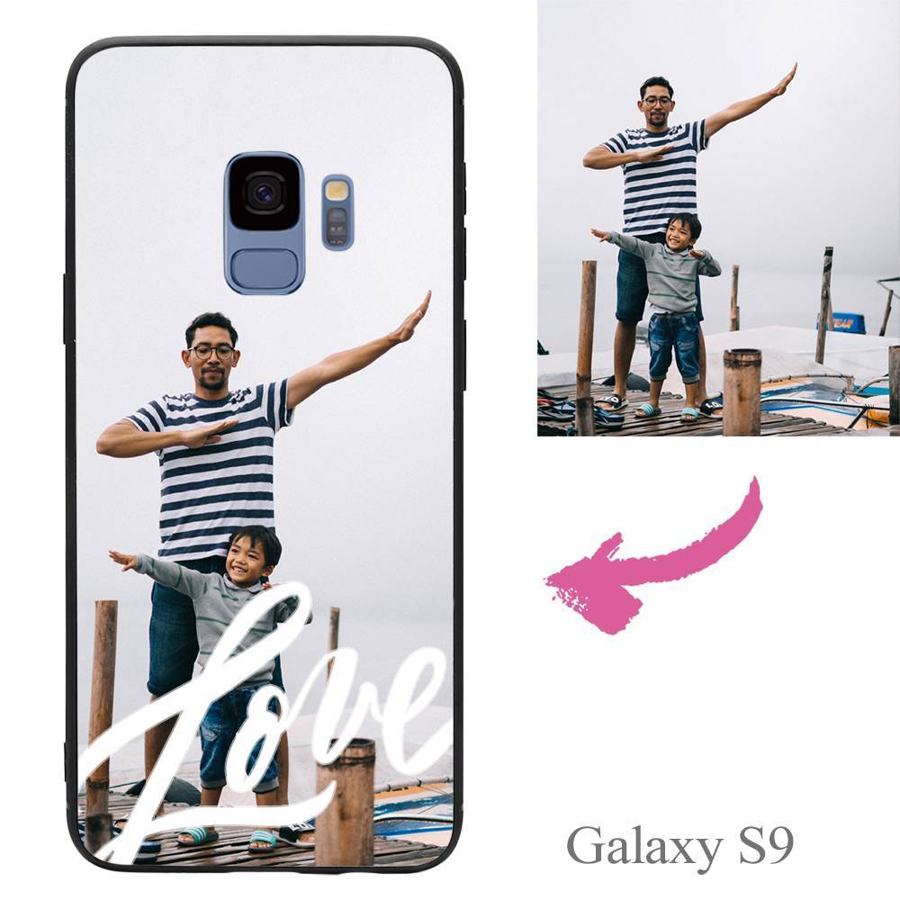Galaxy S9 Custom Love Photo Protective Phone Case - Giftlab