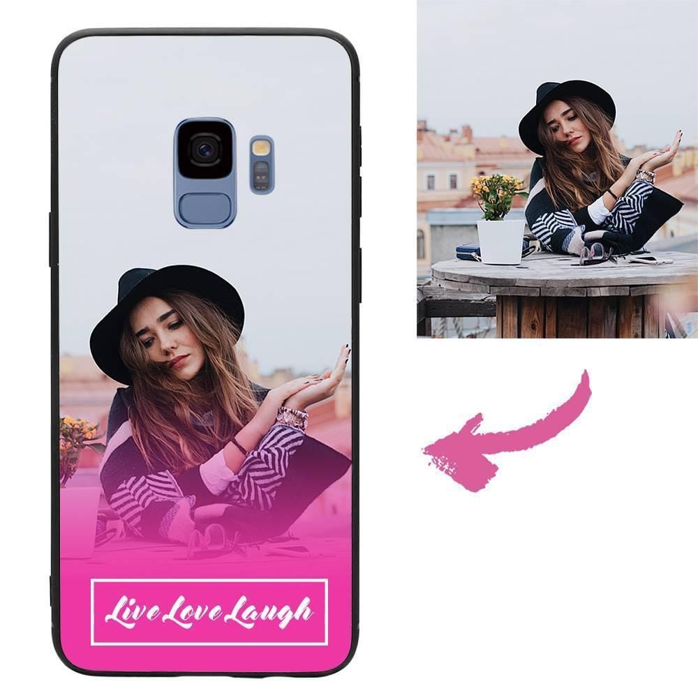 Custom Live Love Laugh Samsung Galaxy Case - Giftlab