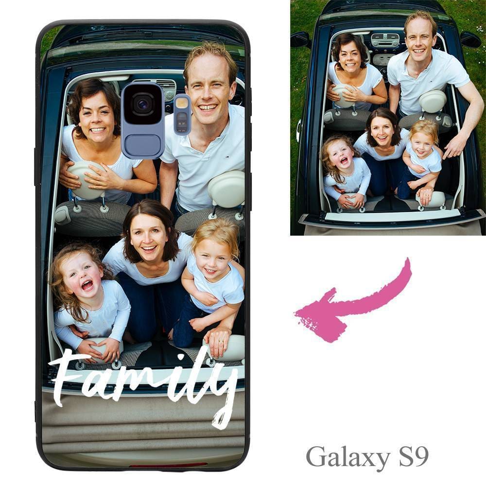 Galaxy S9 Custom We Are Family Photo Protective Phone Case - Giftlab
